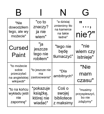 Sonic the hedgehod Bingo Card