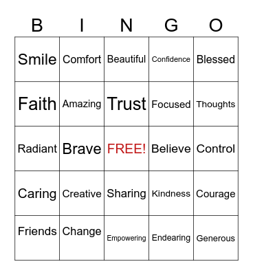 You Are Not Alone Bingo Card