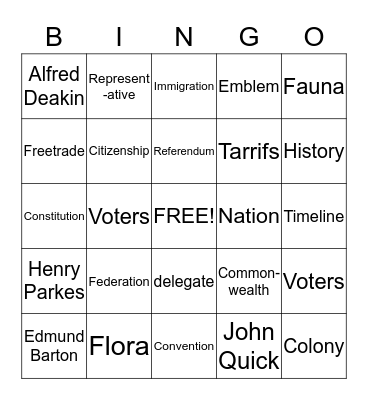 Jessica's bingo  Bingo Card