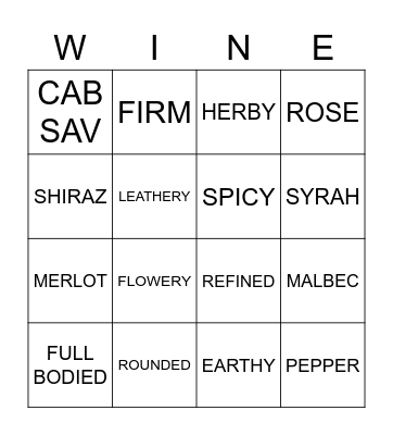 JUST US GIRLS Bingo Card