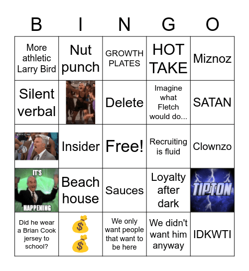 LOYALTY BINGO Card