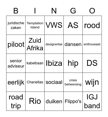 Merredit 3 Bingo Card