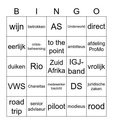 MERREDIT 6 Bingo Card