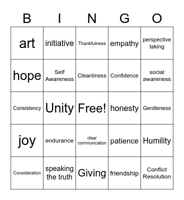 CASE BINGO Card