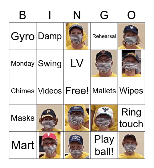 Morning Bells Bingo Card