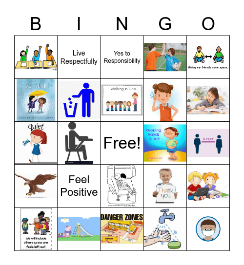 PBIS BINGO Card