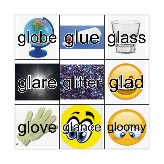 Gl Blends Bingo Card