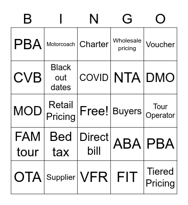 LINGO BINGO Card
