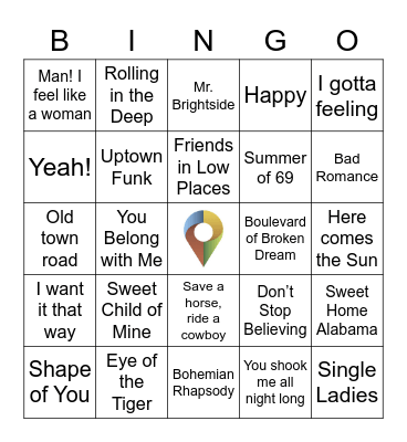 Bingo: Round 1 Bingo Card