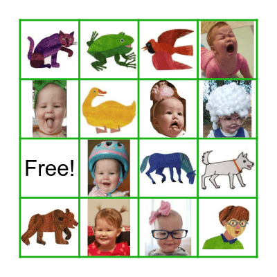 I See A..... Bingo Card