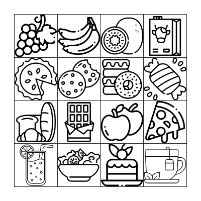 Do You Like Pizza? Bingo Card