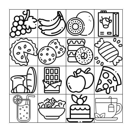 Do You Like Pizza? Bingo Card