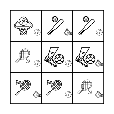 4학년 L4 - Let's Play Baseball Bingo Card