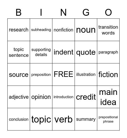 ela-vocabulary-bingo-card