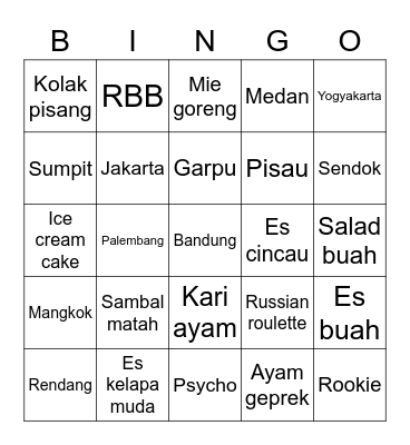 @jaypaarrk Bingo Card