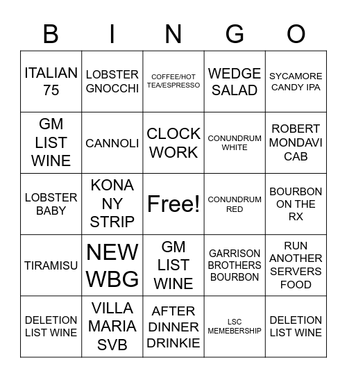 WHO IS GONNA WIN!!! Bingo Card