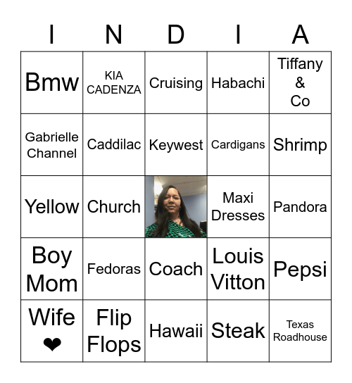 Let's play Bingo Card