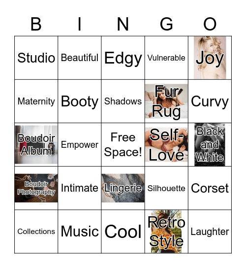 Boudoir Bingo Card