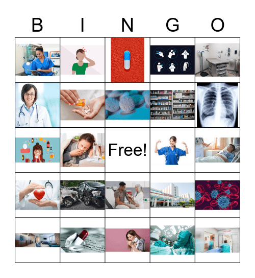 Unidad 8 Vocabulario Bingo Card