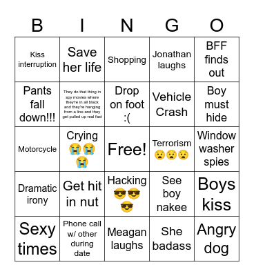Haha funny Bingo Card