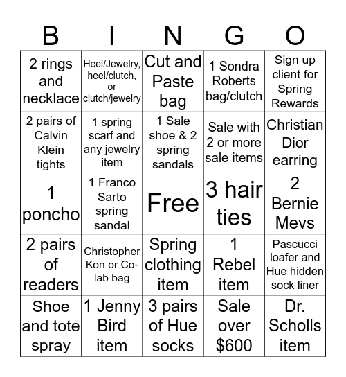 Lori's Bingo Round 3 Bingo Card