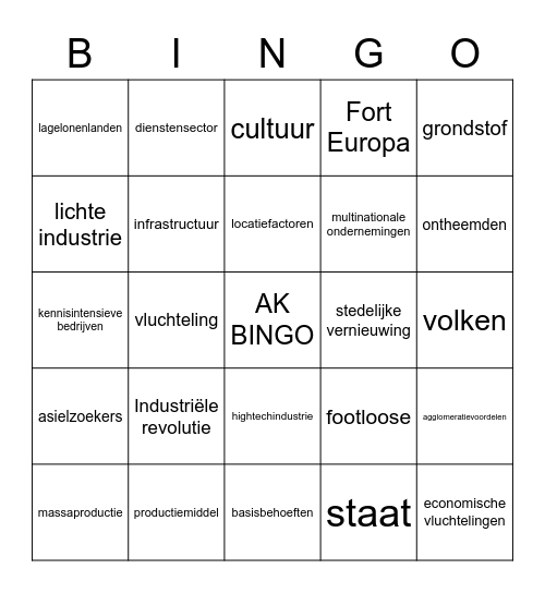 AK RTK DE GEO V3 H4 P1,3,5 Bingo Card