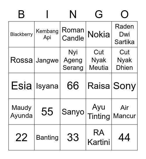 MV04JUNGWON Bingo Card