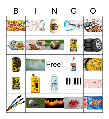 Animal By-Products Bingo Card