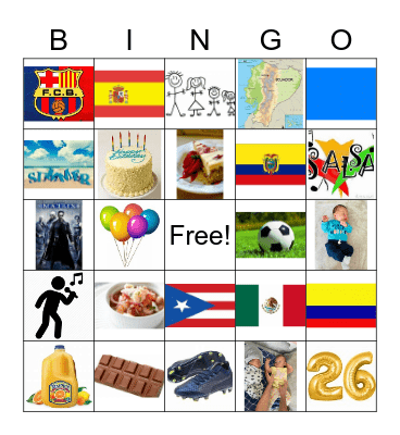 HAPPY BIRTHDAY MARIO! Bingo Card