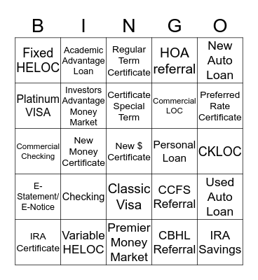 SPH BINGO Card