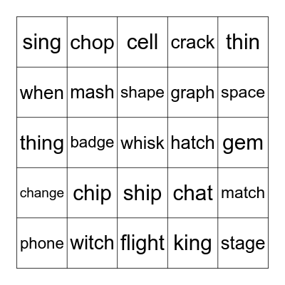 5.3      11:40 Bingo Card