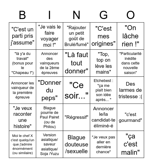 Bingo de Retardo Bingo Card