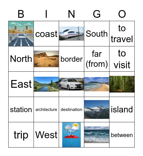 Un viaje por España Bingo Card