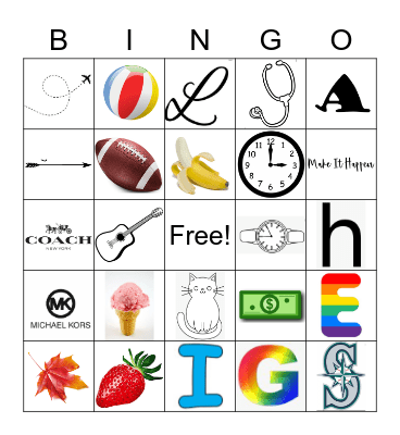 South Village Bingo Card