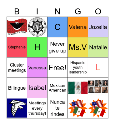 HYLC BINGO Card