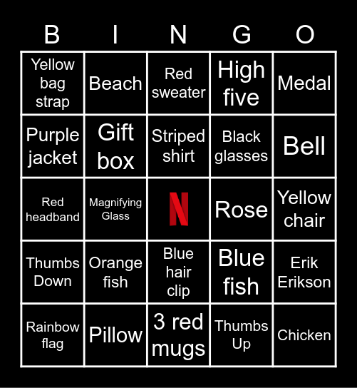 BINGOFLIX Bingo Card