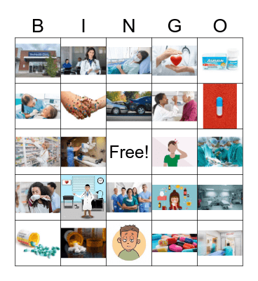La Salud Bingo Card