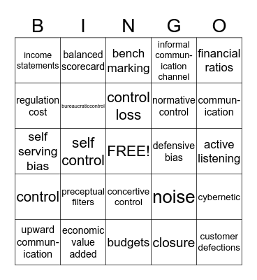 *The Great* Bingo Card