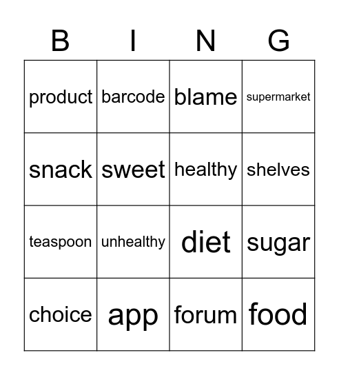 Draw Your Own Bingo Card