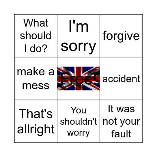 Bingo! Bingo Card
