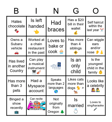 Home Infusion Pharmacy Bingo! Bingo Card