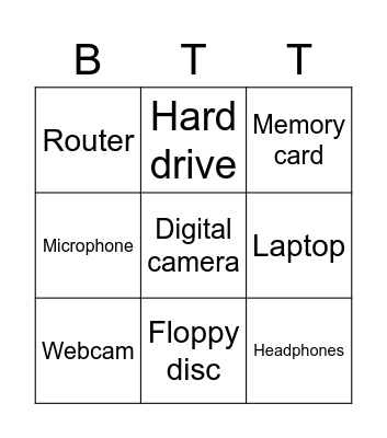 Bing Tac Toe Bingo Card