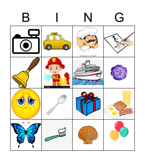 1-3 Bingo Card
