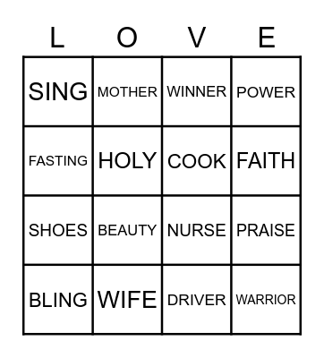 UNSTOPPABLE WOMEN! Bingo Card