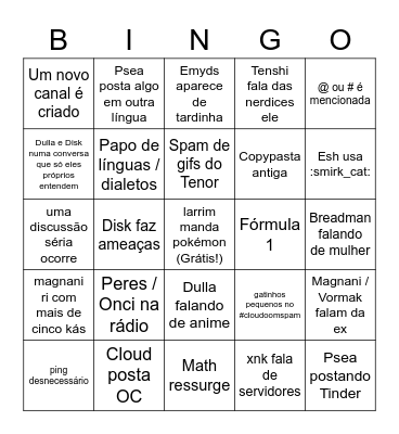 bingo miaaau 23/04/2021 Bingo Card