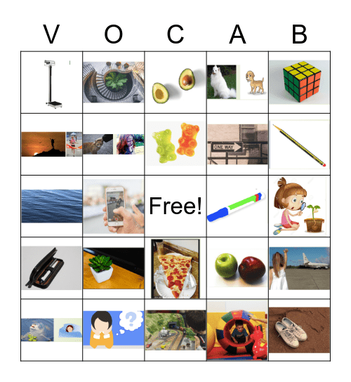 Week 22-26 Bingo Card Bingo Card