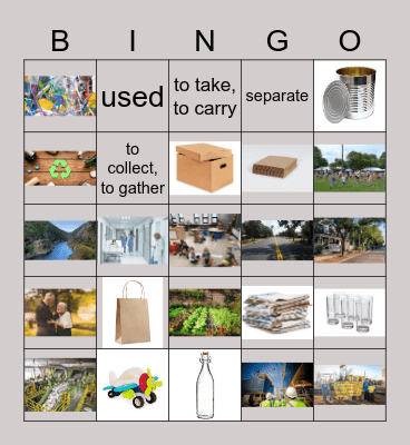 Ch. 8A - Ayudando en la Comunidad Bingo Card