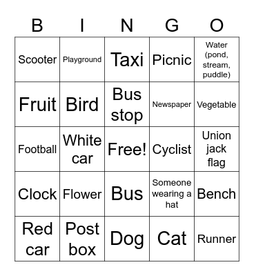 RunSome.org Bingo Card