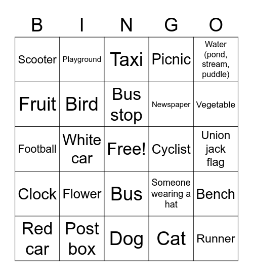 RunSome.org Bingo Card