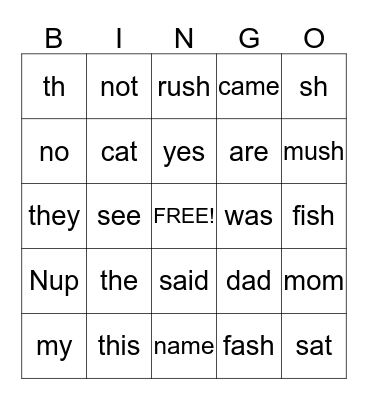 This Bingo Card
